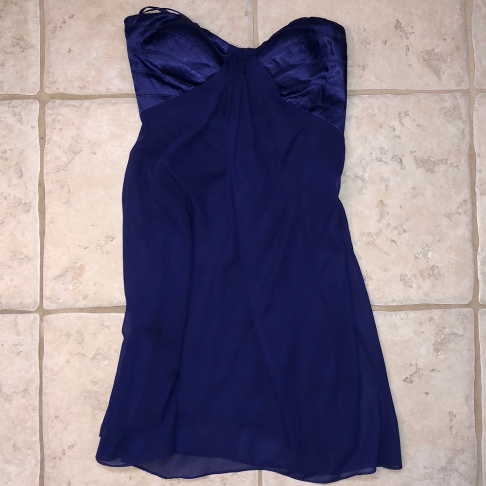 Indigo homecoming dress